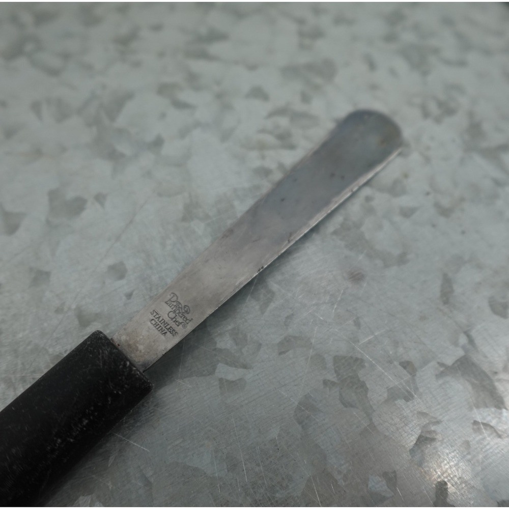Pampered Chef Retired Avacado Knife Black Handle Kitchen Tool - Picture 3 of 8